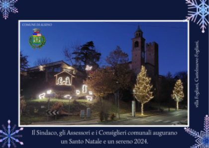 Gli auguri di Natale dell'Amministrazione comunale di Alseno
